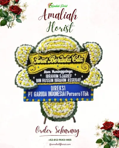 Papan Bunga Duka di Amahusu